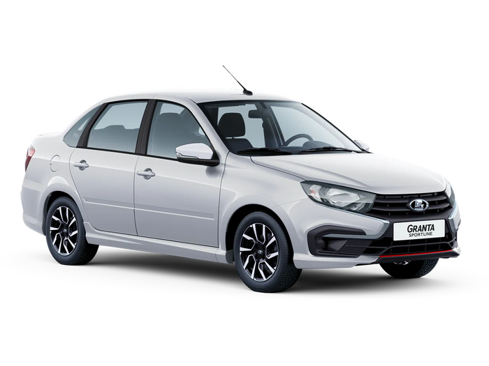 Lada Granta Sportline Белый Ледниковый