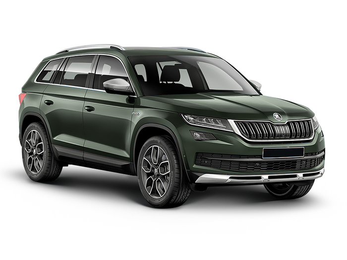 Skoda Kodiaq Scout Зеленый